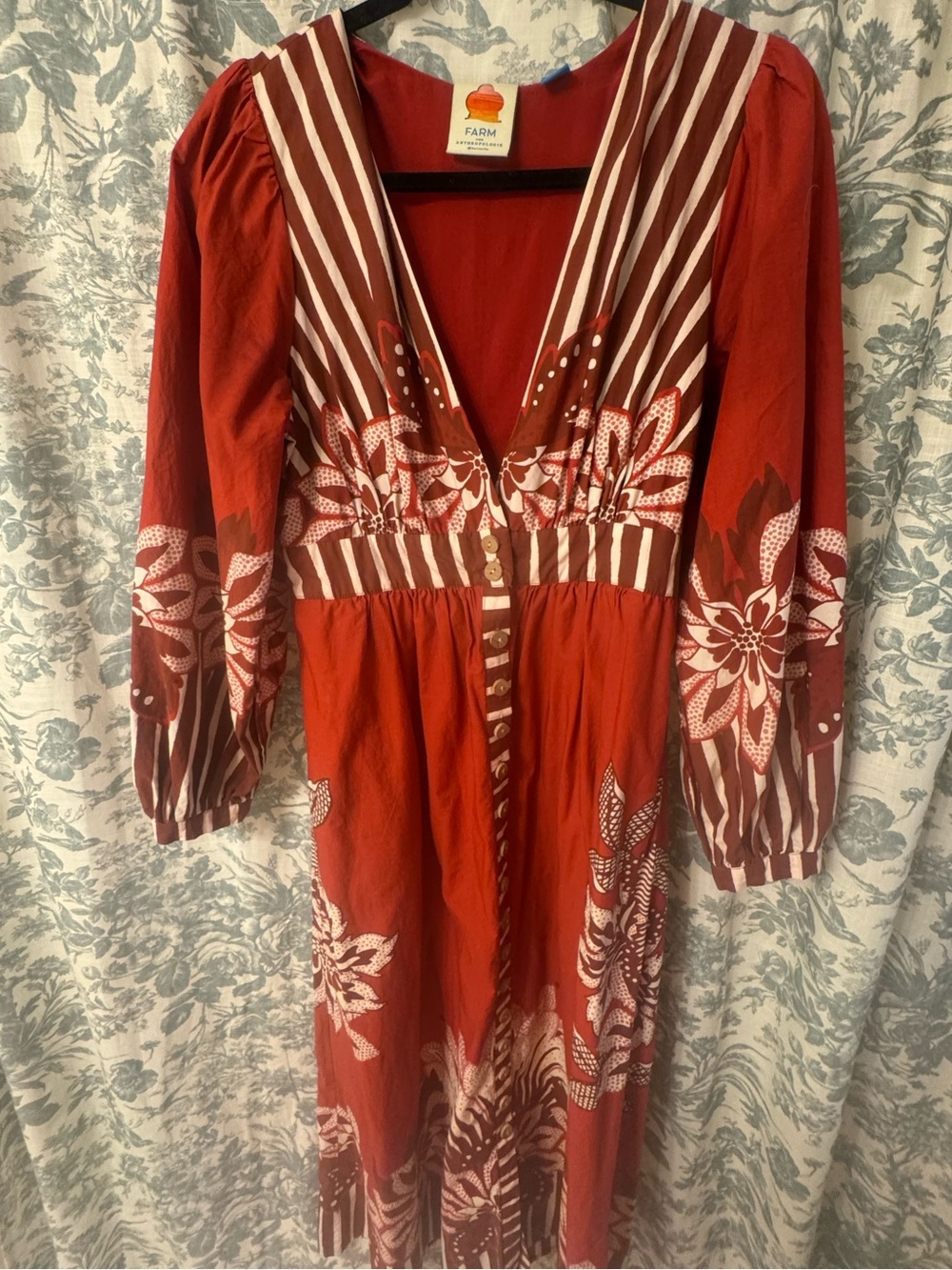 Farm Rio Sleeved Maxi - Picture 3 of 6